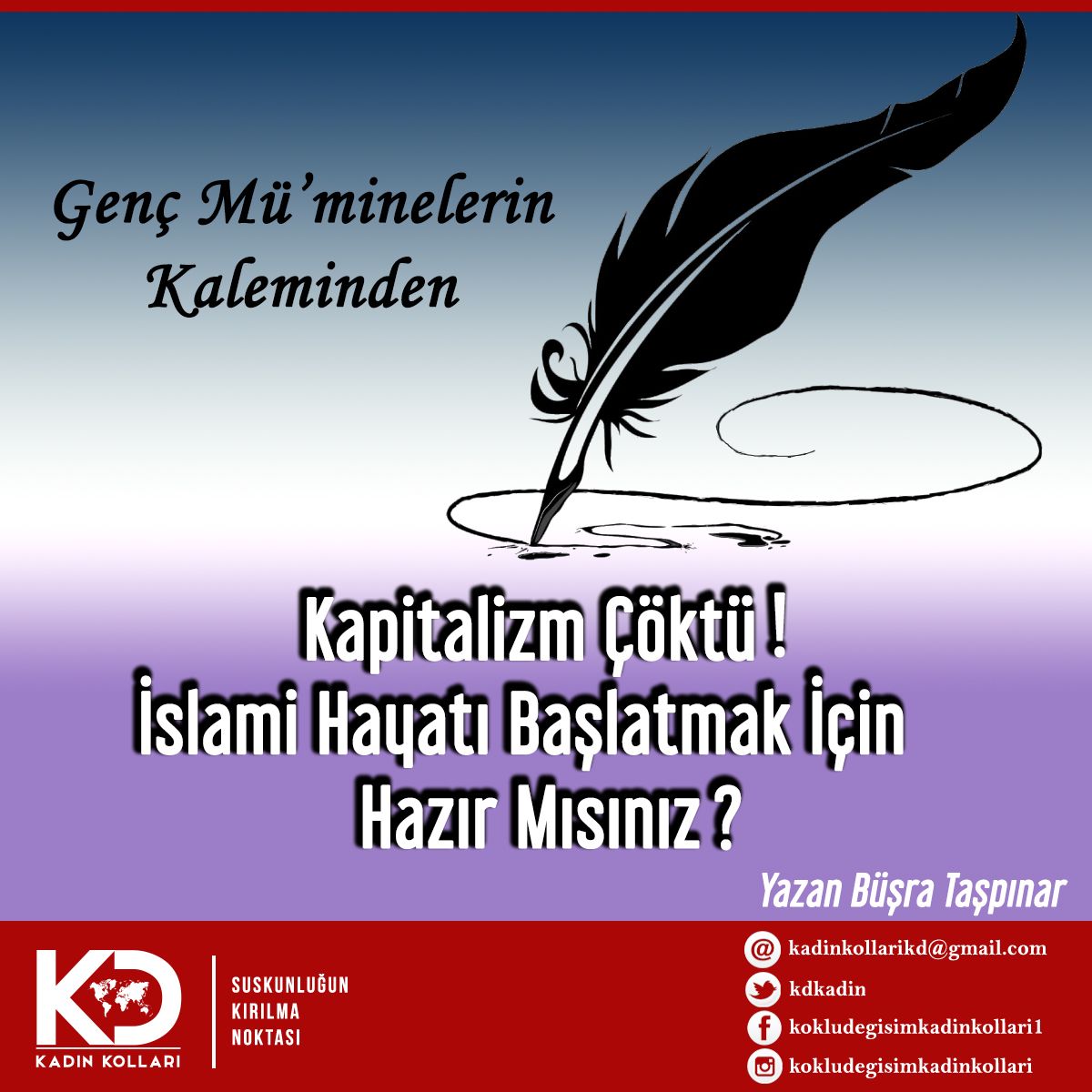 Kapitalizm Çöktü! İslami Hayatı Başlatmak İçin Hazır Mısınız?