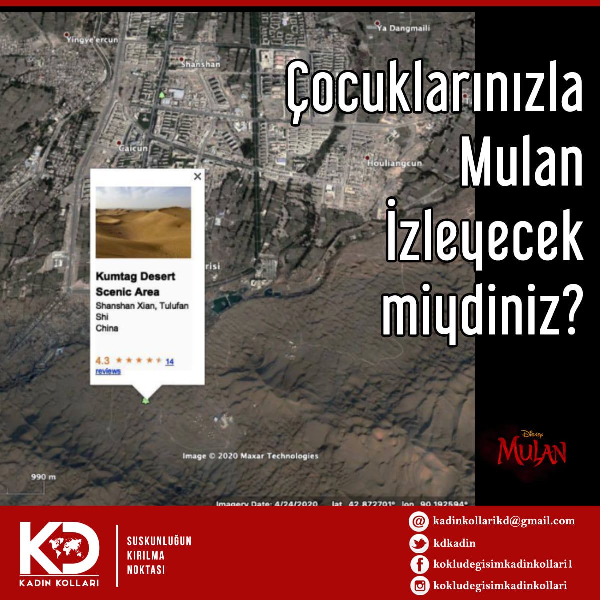 Çocuklarınızla #Mulan izleyecek miydiniz?