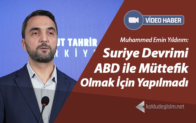 Suriye Devrimi ABD ile Müttefik Olmak İçin Yapılmadı