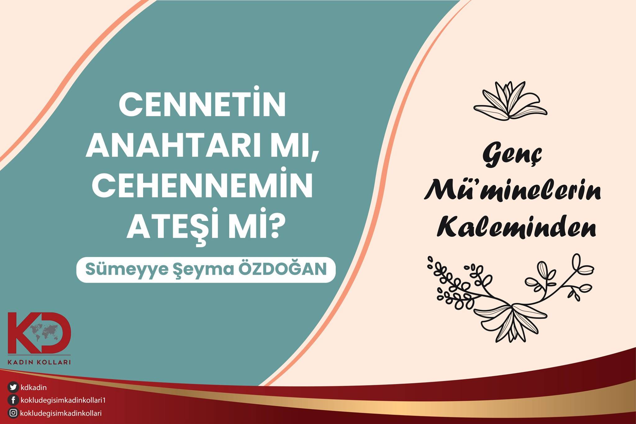 CENNETİN ANAHTARI MI, CEHENNEMİN ATEŞİ Mİ?