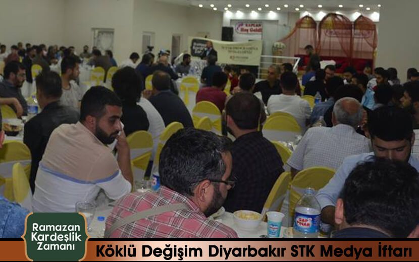 Köklü Değişim 2018 Geleneksel Diyarbakır STK MEDYA İftarı Yapıldı