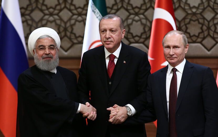 Erdoğan’a Astana Ortakları Putin ve Ruhani’den Tebrik