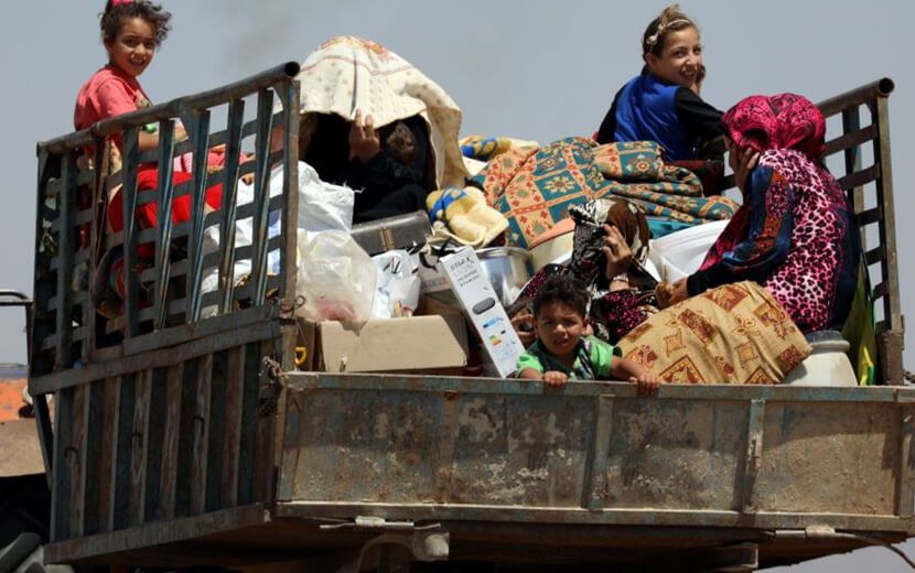 Dera’dan 150 Bin Kişi Göç Etti