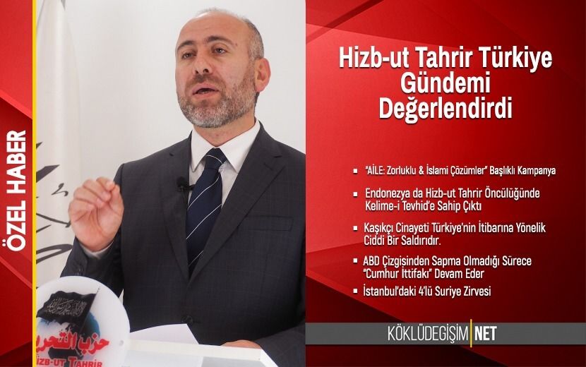 ‘Hizb-ut Tahrir Türkiye’ Haftalık Bilgilendirme Toplantısı Düzenledi