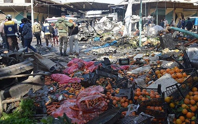 Afrin’de Bombalı Saldırı: 4 Ölü