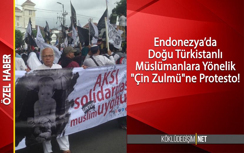 Endonezyalı Müslümanlar Doğu Türkistanlı Kardeşlerini Unutmadı