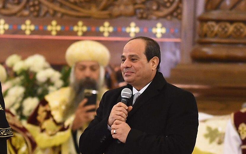 Darbeci Sisi, Orta Doğu’nun En Büyük Kilisesini Açtı