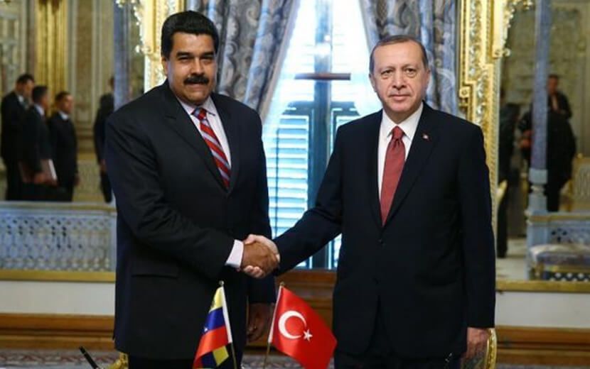 Erdoğan’dan Maduro’ya Destek