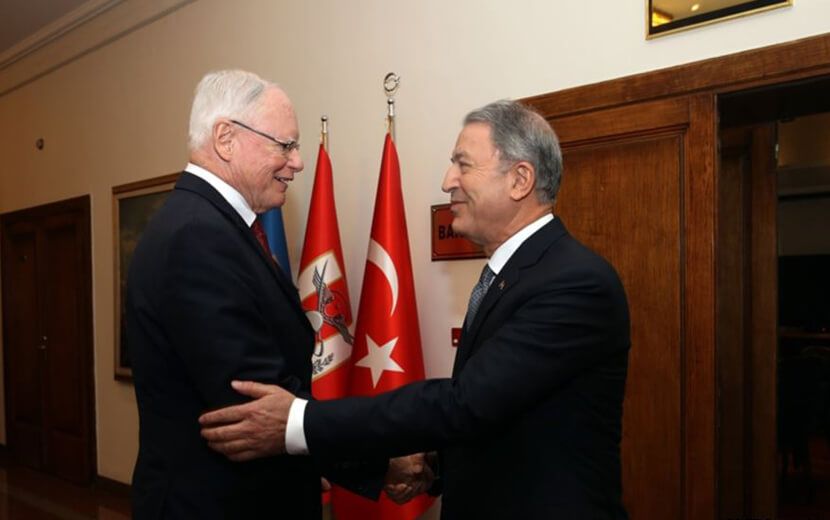 ABD Temsilcisi Jeffrey, Hulusi Akar’la Görüştü