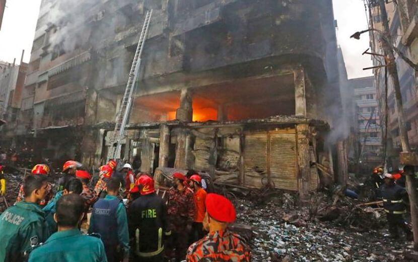 Bangladeş’te Yangın: 70 Ölü