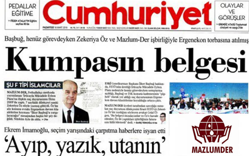 Cumhuriyet Gazetesi’nden İftira Operasyonu