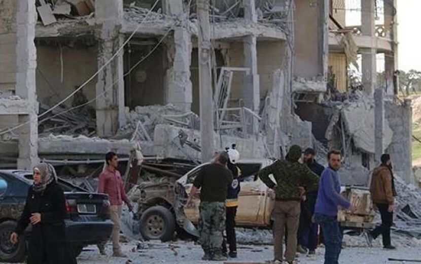 Katil Rusya ve Esed İdlib’e Saldırdı