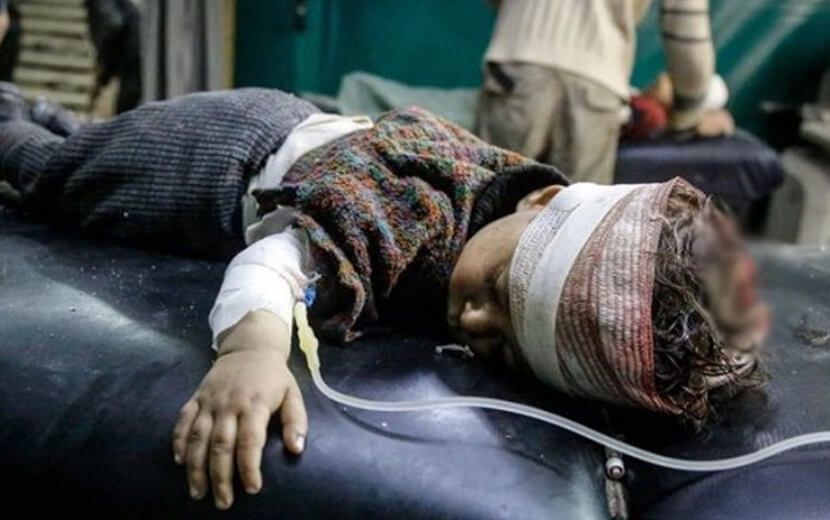 Katil Esed Rejimi "Okul ve Hastane" Vurdu