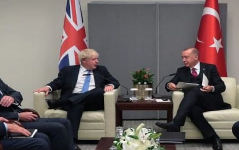 Jonhson, Erdoğan’la Suriye’yi Görüştü
