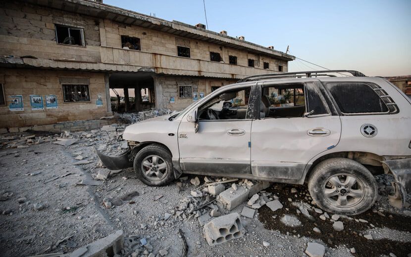 Katil Rusya İdlib’te Çocuk Hastanesini Vurdu!