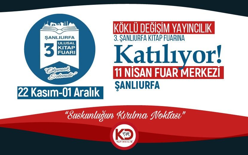 Köklü Değişim Yayıncılık Şanlıurfa Kitap Fuarı’nda!