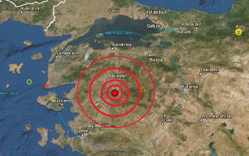 Balıkesir’de Deprem: Can Kaybı Yok