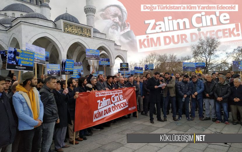 Türkiyeli Müslümanlar Çin Zulmüne Sessiz Kalmadı! - 7 ŞEHİR