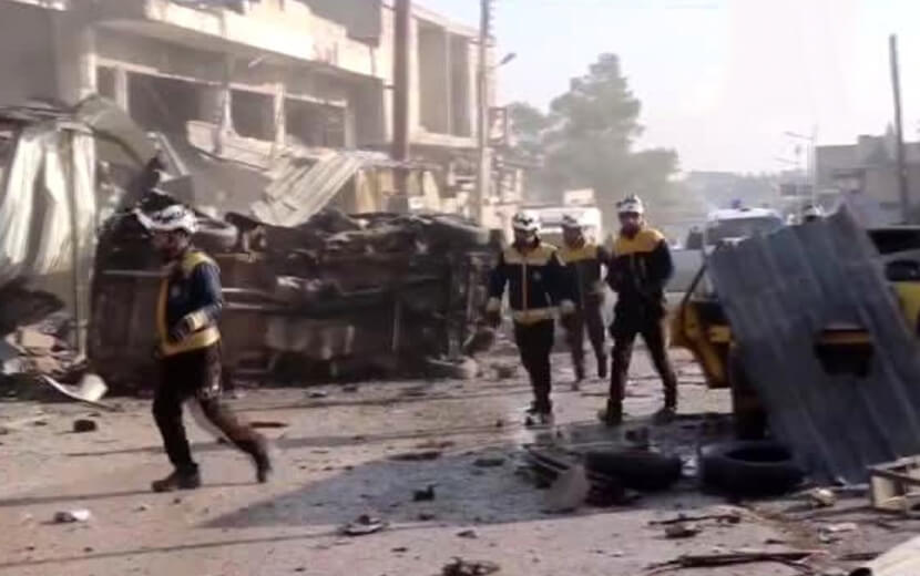 Katil Esed İdlib’i Bombaladı: 14 Ölü