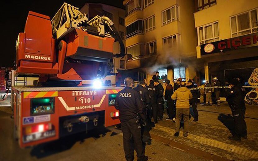 Ankara’da Yangın: 4 Ölü