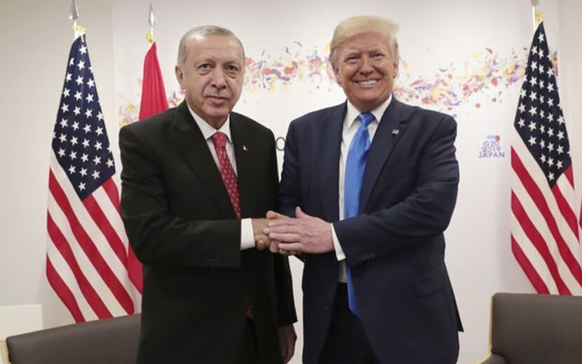 Trump, Erdoğan’la Görüştü