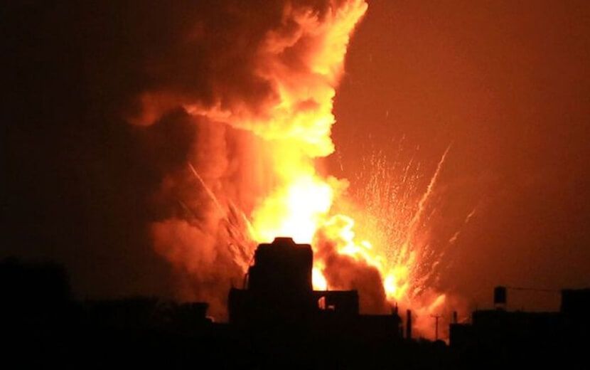 “İsrail”den Gazze’ye Hava Saldırısı