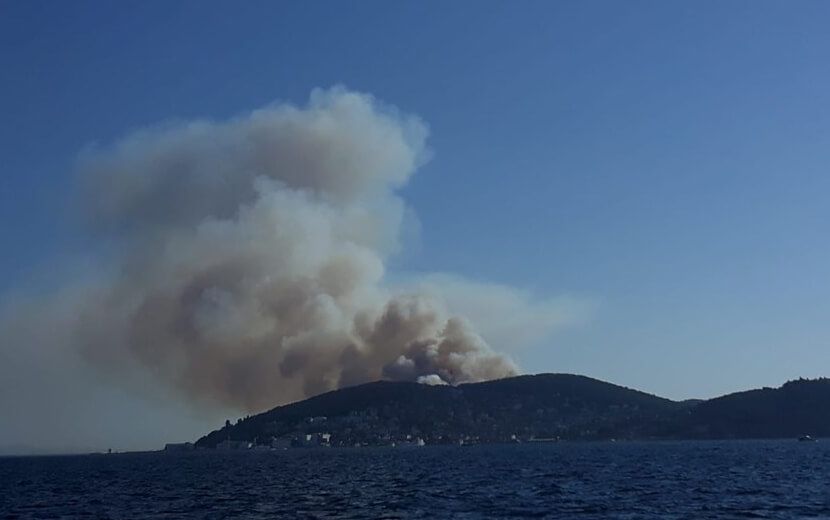 Heybeliada Yangınında Kundaklama Şüphesi