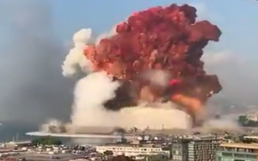 Beyrut’ta Art Arda İki Büyük Patlama!