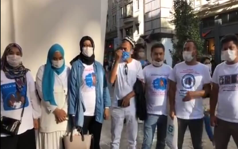 Taksim’de Doğu Türkistanlı Müslümanlara Polis Zulmü!