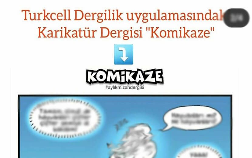 Turkcell Dergilik Uygulamasında Mukkaddesata Hakaret