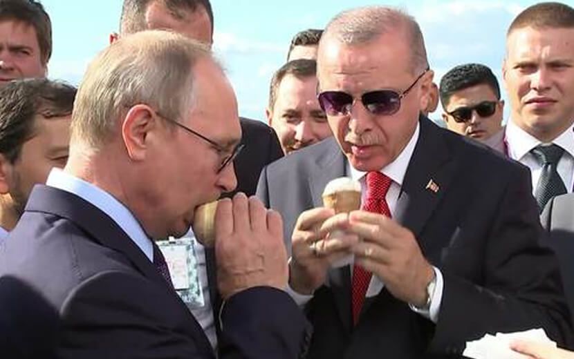 İdlib’teki Rus Katliamı Sonrası Putin İle Erdoğan Görüştü