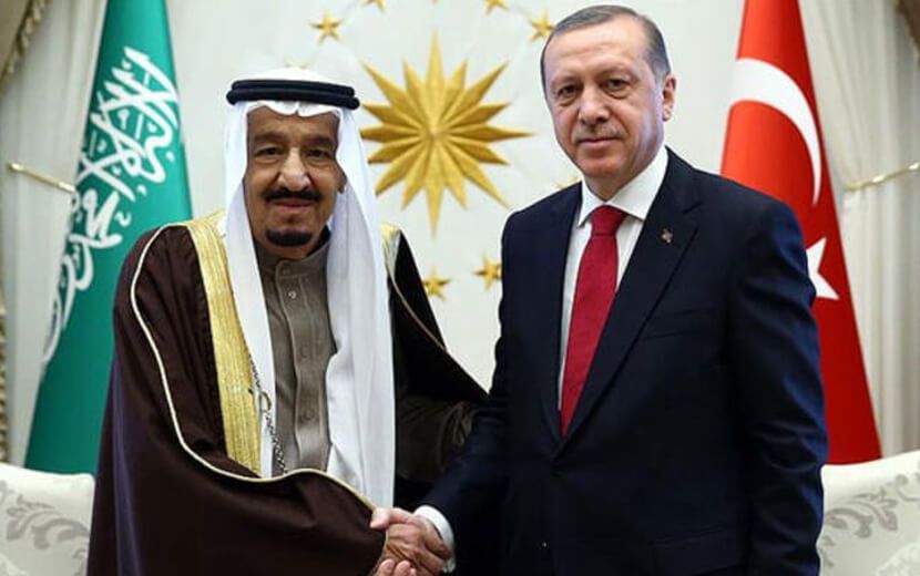 Cumhurbaşkanı Erdoğan, Kral Selman İle Görüştü