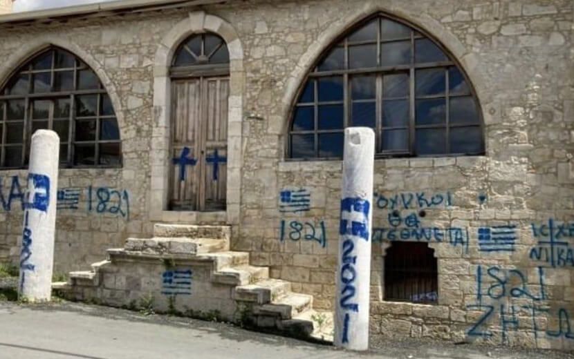 Güney Kıbrıs Rum Kesimi’nde Camiye Saldırı