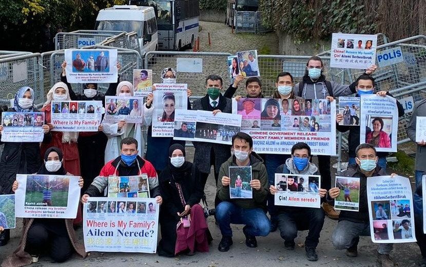 Yurdun Çeşitli Noktalarında Çin Zulmü Protesto Ediliyor