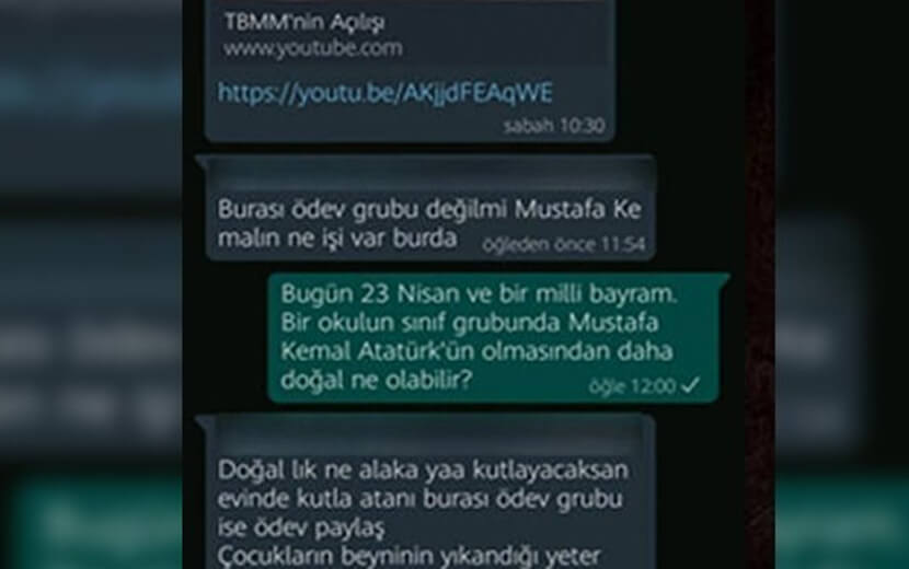 Öğretmenin Kemalist Paylaşımını Eleştiren Veli Gözaltında