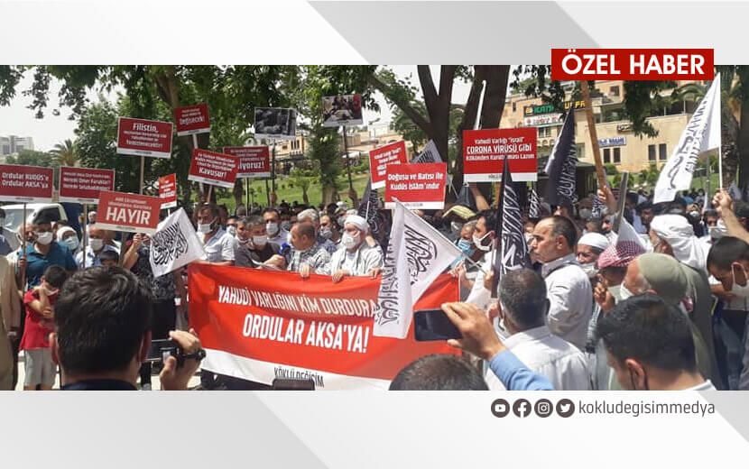 Şanlıurfa ve Adıyaman Filistin için Tek Ses: “Ordular Aksa’ya!”