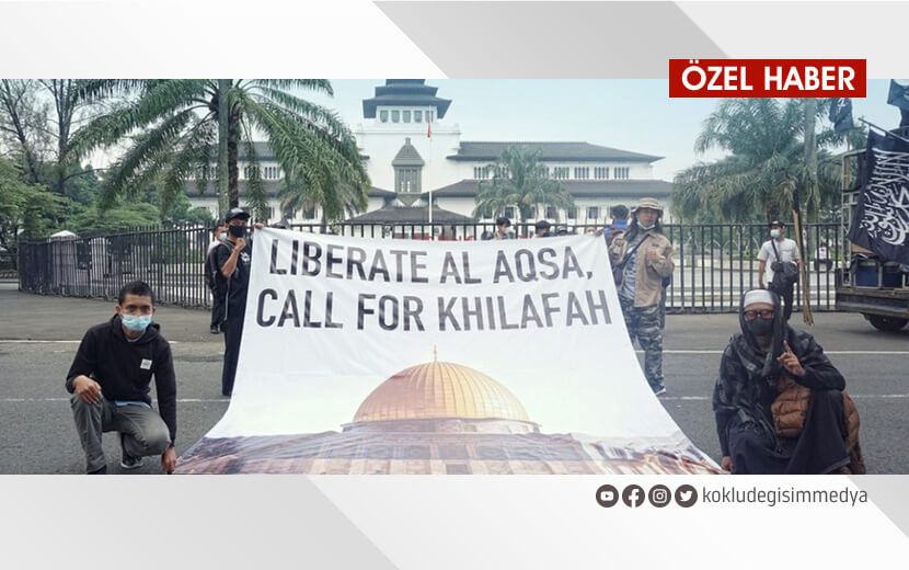 Hizb-ut Tahrir’den Endonezya’da "Filistin’i Cihat ve Hilafet Yoluyla Kurtarın" Çağrısı
