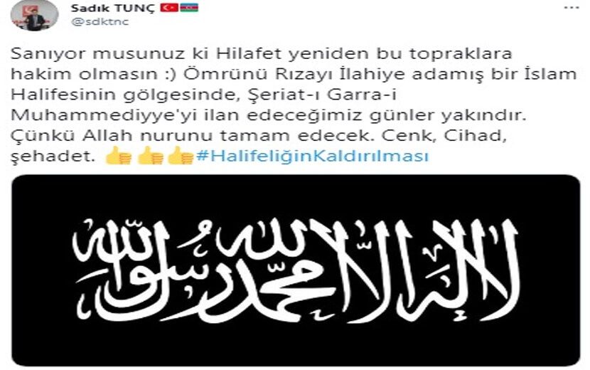 Savcıdan Doğru Karar: “‘Hilafet ve Şeriat İstemek İfade Özgürlüğüdür”