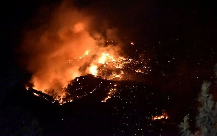 Hatay ve Mersin’de Orman Yangınları Sürüyor