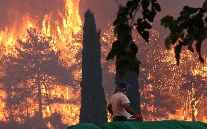 Akdeniz’de Orman Yangınları: Manavgat’taki Yangın Kontrol Altında