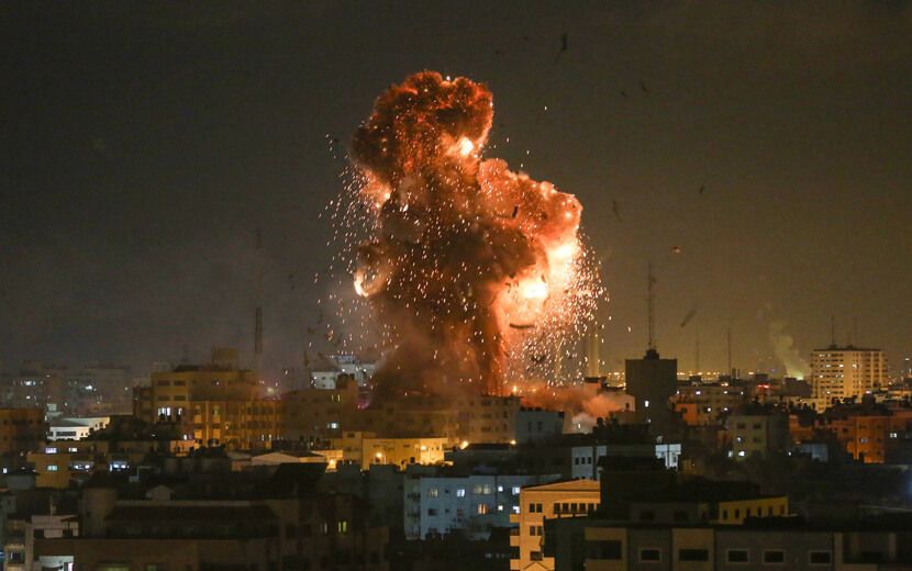 İşgalci “İsrail”den, Gazze’ye Hava Saldırısı!