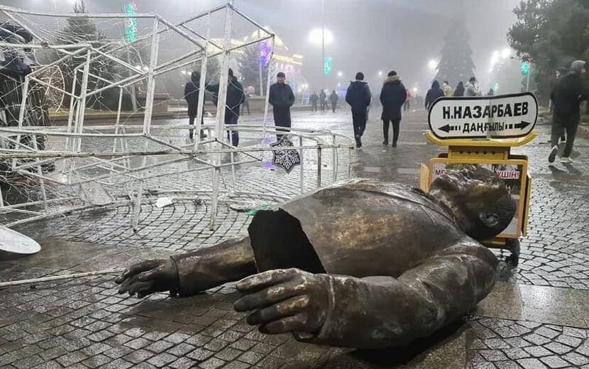 Kazakistan Diktatörlüğü Esed’in Yolunda: Halkına Karşı Rusya’dan Yardım İstedi