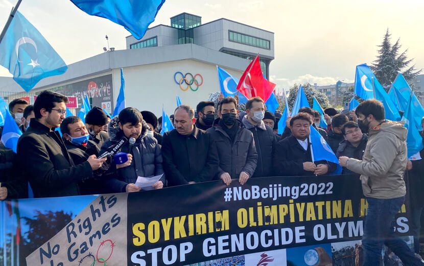 Doğu Türkistanlı Müslümanlardan Pekin’deki Olimpiyatlara Boykot Çağrısı