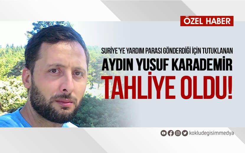 Yardım Parası Gönderdiği İçin Tutuklanan Aydın Yusuf Karademir Tahliye Edildi