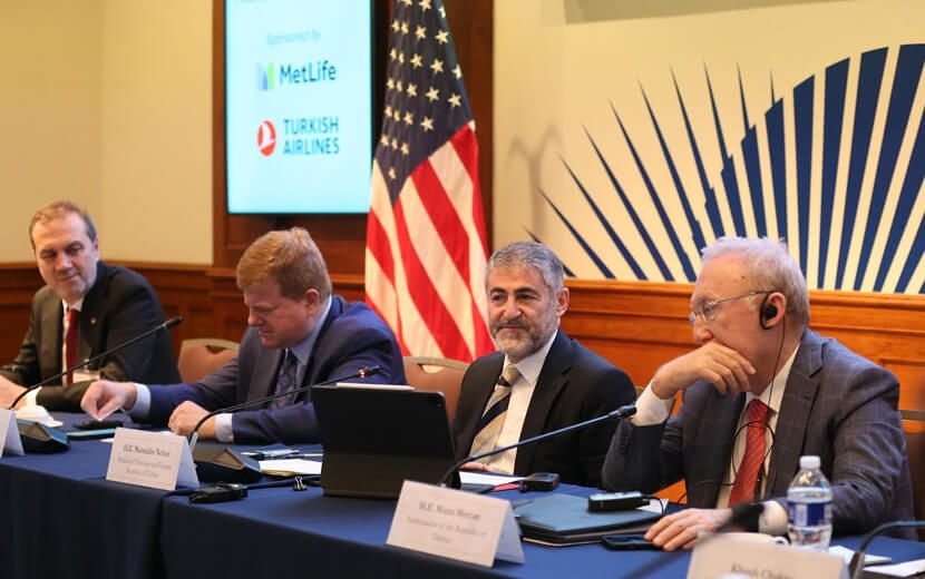 Nebati, Washington’da Yatırımcıları İkna Etmeye Çalıştı