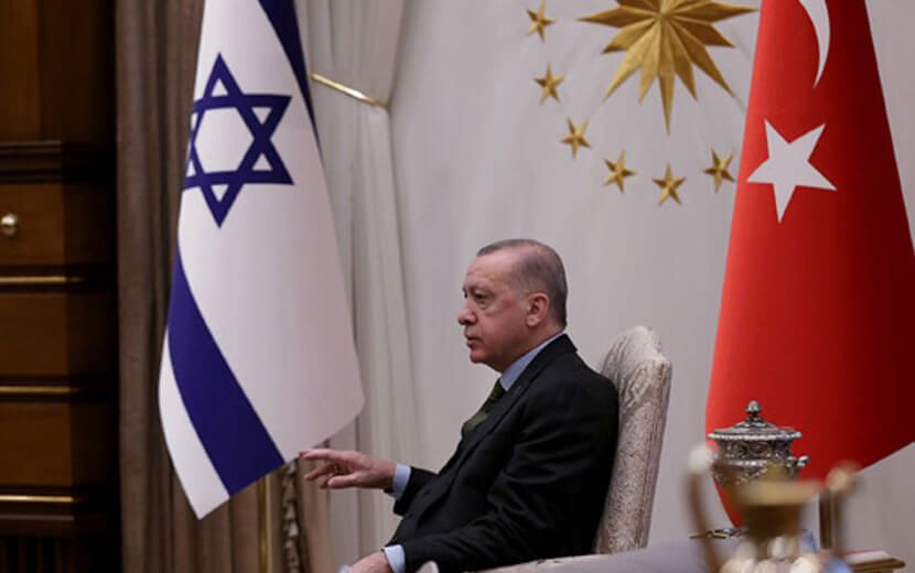 Erdoğan, İşgalci “İsrail” Başbakanı Lapid İle Görüştü