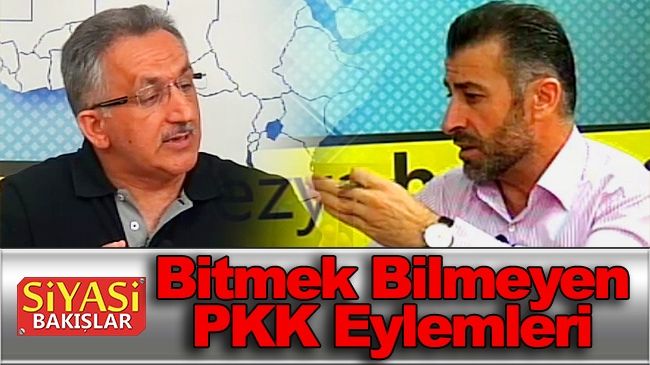 Bitmek Bilmeyen PKK Eylemleri