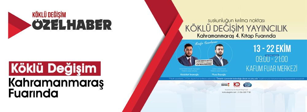 Köklü Değişim Yazarları ‘İmza Gününde’ Okurlarıyla Buluşuyor