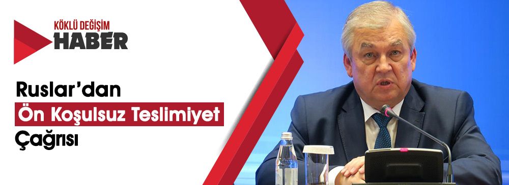 Rus Temsilci Suriyeli Muhalifleri Tehdit Etti