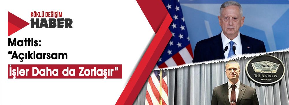 Pentagon Sözcüsü: Menbiç'ten Çekilme Planımız Yok